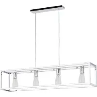 ITALUX Żyrandol Sigalo industrialny chrom MD-BR4366-D4 CH