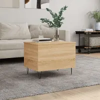 vidaXL 2025 cloris Table basse Chêne Sonoma 60x44,5x45 cm Bois composite - Tables basses Sale6914655 1parcel