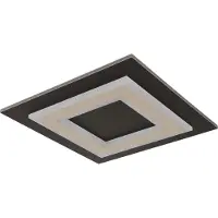 Globo Lighting Plafonnier Jayden 32 x 32cm noir