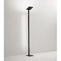 Perenz Lampadaire Led Quadra Noir En Métal H.180 Cm