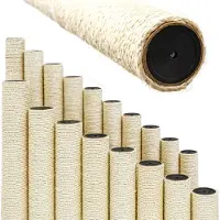Eyepower 50 cm de tronc en sisal pour arbre à chat Tronc de remplacement M8 - Ø 9,2 cm Colonne en sisal Tronc à chat