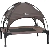 Syfax Lit pour Chien Marron 76 x 62 x 70,5 cm Acier