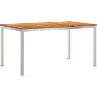 Syfax Table de salle à manger / Table de repas 150x90x75 cm