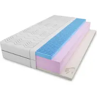 Furnlux Classic FURNLUX Matelas sans ressort Tebe White 80x180cm / Hauptfarbe : Weiß / Abmessungen : 80 x 180 x 17 cm
