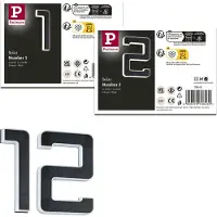 Paulmann Bundle Lampe solaire à LED pour numéro de maison numéro 12