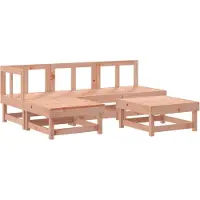 vidaXL Ensemble salon de jardin 5 pièces bois massif douglas
