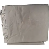 Happy Garden Toile pour parasol droit HAPUNA rond 2,70m de diamètre taupe