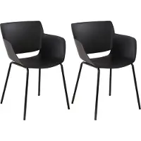 CLP lot de 2 chaises de jardin Alpena