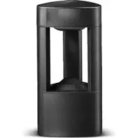 Braytron Lampe de chemin à LED Lampe d'extérieur sur pied Lampe de jardin 7W IP54 pour chemin cour jardin ; Type : Dallas blanc chaud ; Hauteur : 30cm en anthracite