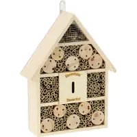 Relaxdays Hôtel pour abeilles avec toit pointu