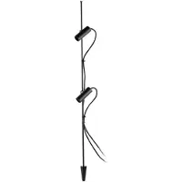 Faro CLAP 1030 Poteau noir noir 2x6W 3000K 38º 24V 75709-233