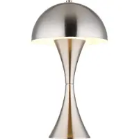 Globo Lighting Lampe de table en métal nickel mat, 1x E27