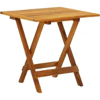 Syfax Table de bistro 46x46x47 cm Bois d'acacia massif