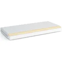 Furnlux Classic FURNLUX Matelas sans ressorts Majorka White 180x200cm / Hauptfarbe : Weiß / Abmessungen : 180 x 200 x 12 cm