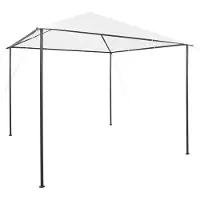 The Living Store Pavillon 3x3x2.9 m Blanc 180 g/m²