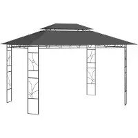Syfax Belvédère 4x3x2,7 m Anthracite 160 g/m²