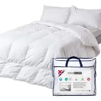 Homescapes Couette d'hiver - Plumes de canard & duvet, classe de chaleur 4, 240 x 220 cm