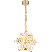 Globo Lighting Lampe à suspendre métal doré, LED
