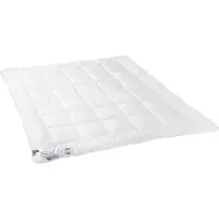 AMZ Couverture antiallergique 180x200 Microfibre toute l'année 1300g blanc AMZ