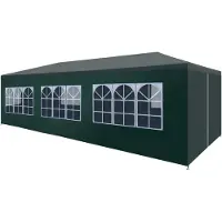 Prolenta Maison Exclusive - Tente de réception 3 x 9 m, verte