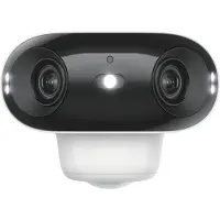 Reolink Argus 4 Pro, Caméra de surveillance 4K 8MP Extérieur Batterie, Vision nocturne ColorX, 180° Grand Angle, 2,4/5GHz Wi-Fi 6, Détection PIR & IA, IP66