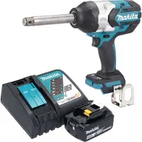 Makita Clé à chocs sans fil DTW 1005 RT1 18 V 1360 Nm 3/4" Brushless + 1 batterie 5,0 Ah + chargeur