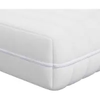 Syfax Matelas Blanc 80 x 200 cm Ressort ensaché