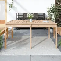 Prolenta Maison Exclusive - Table de jardin 159,5x82,5x76 cm en pin massif