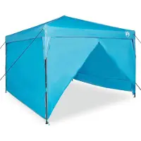 Syfax Tente à abri Bleu 290 x 290 x 251 cm tissu