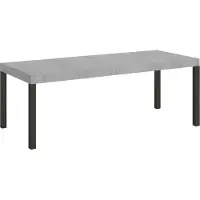 Itamoby Table Extensible 90X180/284 Cm Everyday Premium Ciment Structure Anthracite