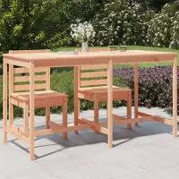Prolenta Maison Exclusive - Table de jardin 203,5 x 90 x 110 cm, en bois massif de douglas