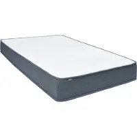 Syfax Matelas de sommier à lattes 190x140x20 cm mi-doux tissu