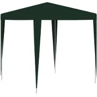 Syfax Tente de réception professionnelle 2x2 m Vert