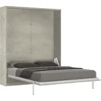 Itamoby Lit Double Escamotable Kentaro En Cachemire De 140 Cm