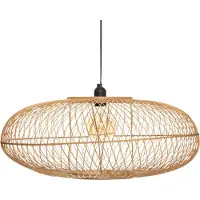 Atmosphera Loren Bambou Lampe à suspendre D60 cm - Naturel