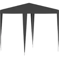 Syfax Tente de réception professionnelle 2x2 m Anthracite