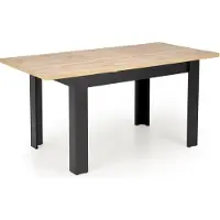 Halmar Table pliante BAGIO chêne artisanal / noir