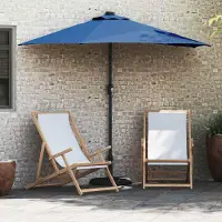 Prolenta Maison Exclusive - Parasol de jardin, dimensions 294 x 150 x 223 cm, en polyester et acier