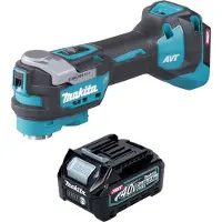 Makita TM 001 GD1 Outil multifonctions sans fil 40 V max Starlock Max Brushless + 1x batterie 2,5 Ah - sans chargeur