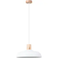 Sollux Lampe suspendue INDY blanc 1xE27 15W acier 120x38x38cm