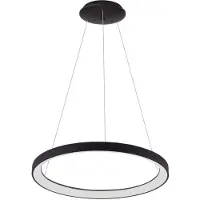 ITALUX LED 48W VICO lampe suspendue PND-53675-058RPC-BK-3KS4K-TRDIMM