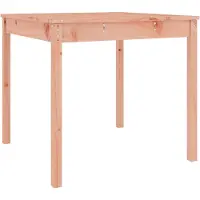 Syfax Table de jardin 82,5x82,5x76 cm bois massif de douglas