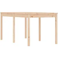 Syfax Table de jardin 159,5x82,5x76 cm bois massif de pin