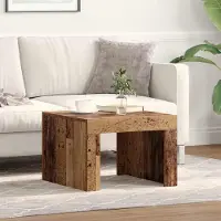 vidaXL 2025 Table basse contemporaine Vieux bois - Tables basses,Design 3672304 1parcel