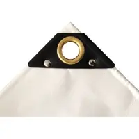 Boni-Shop® blanc 650 g/m² PVC 6 x 10m (60m²) Bâche