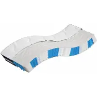 Syfax Matelas à ressorts ensachés dureté moyenne 70x200 cm