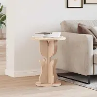 Prolenta Maison Exclusive - Table basse Nature 39,5 x 39,5 x 53,5 cm Bois massif Pin