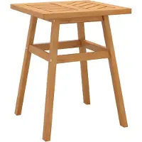 Syfax Table d'appoint 45x45x60 cm bois massif d'acacia
