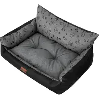 Doggy Lit pour chien étanche "Joker Lite" - 130x105 cm - Canapé ovale pour chien avec matelas amovible - Robuste & facile d'entretien