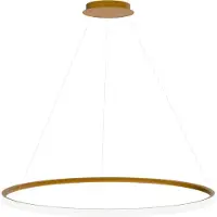 Toolight Lampe Suspendue Lhj006-Cp Gold, Brush Gold 100Cm